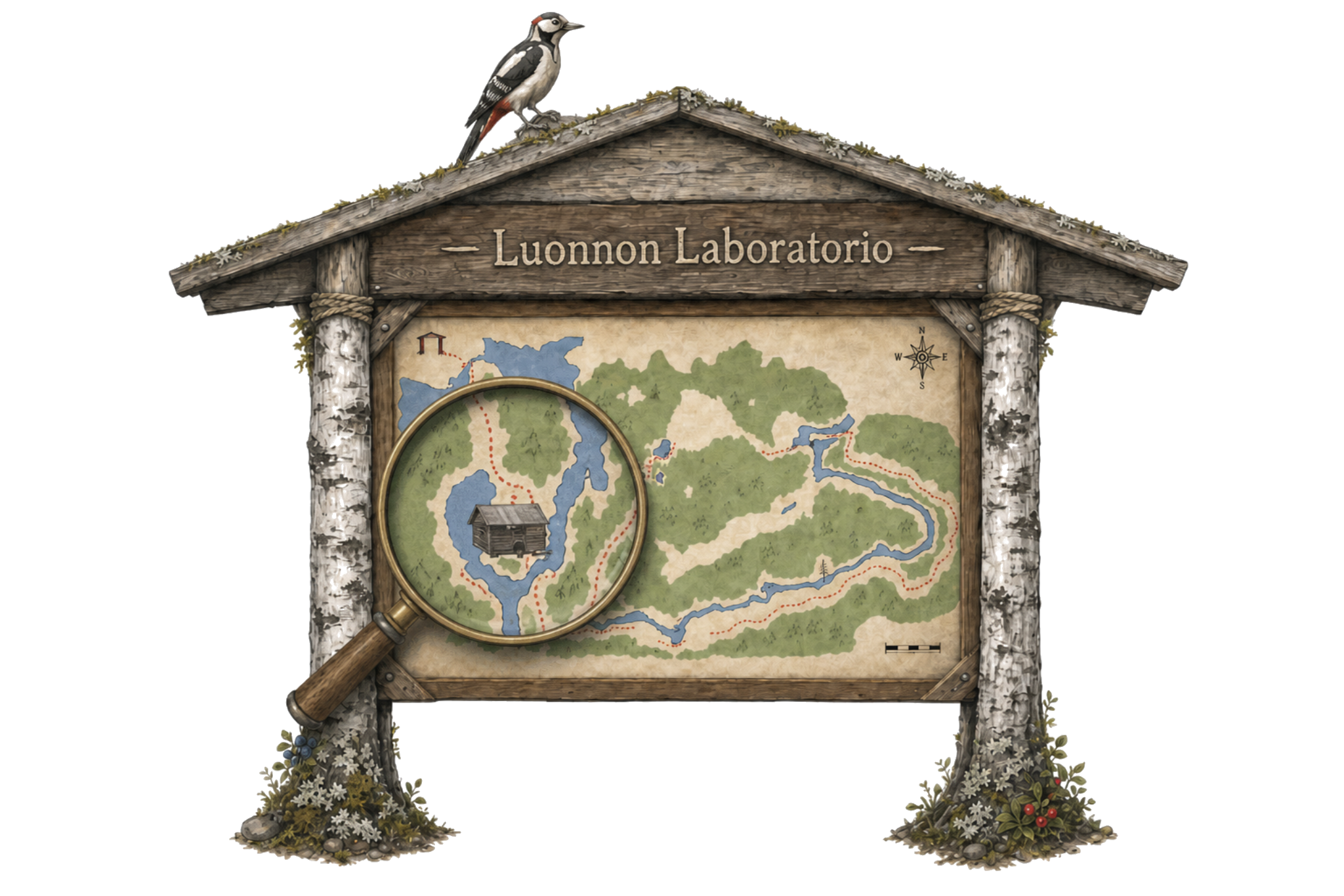 Entrance to the Virtual Trail